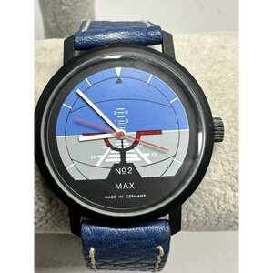 Max No 2 Germany New Battery Spaceline Movement 36MM 7.5" Artificial Horizon L13